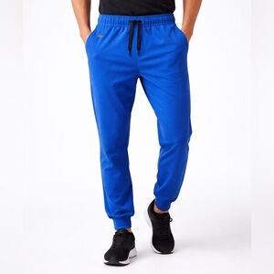 Figs Men's Tansen Jogger Scrub Pants Royal Blue - Size M